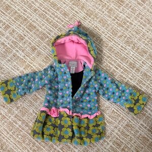 Olive & Lucy by Mack & Co Colorful Hooded Girls Coat